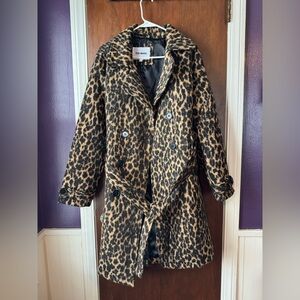 Steve Madden Leopard Print Jacket